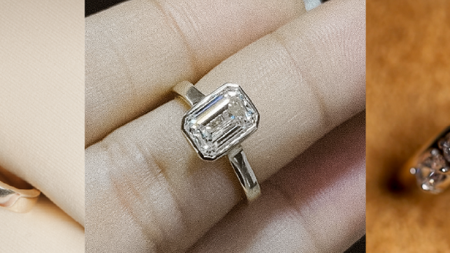 EL PROCESO DETRÁS DE UN ANILLO DE COMPROMISO PERSONALIZADO