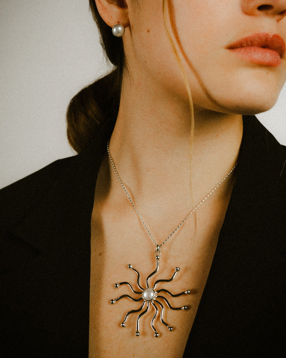 Juegos Dije y Arete en Plata .925