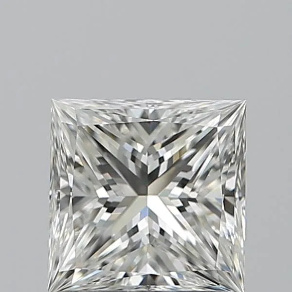1.01ct Princess Natural Diamond (Colour H, Clarity VVS2, GIA Certified)