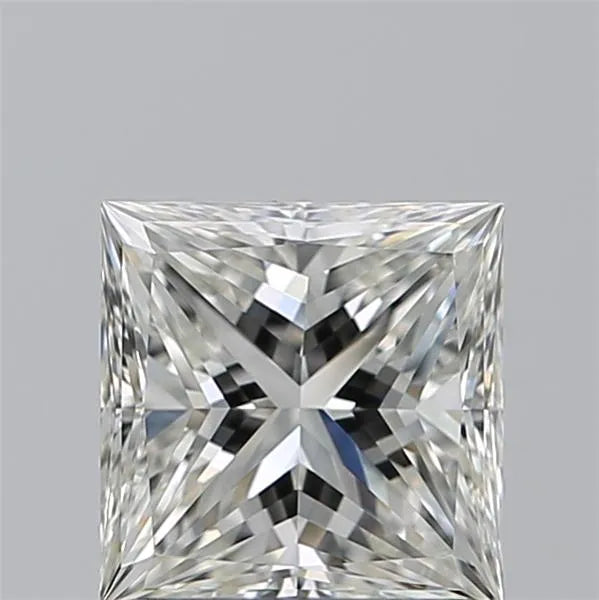 1.01ct Princess Natural Diamond (Colour H, Clarity VVS2, GIA Certified)
