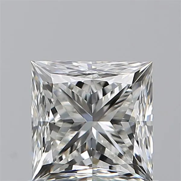1.01ct Princess Natural Diamond (Colour H, Clarity VVS2, GIA Certified)