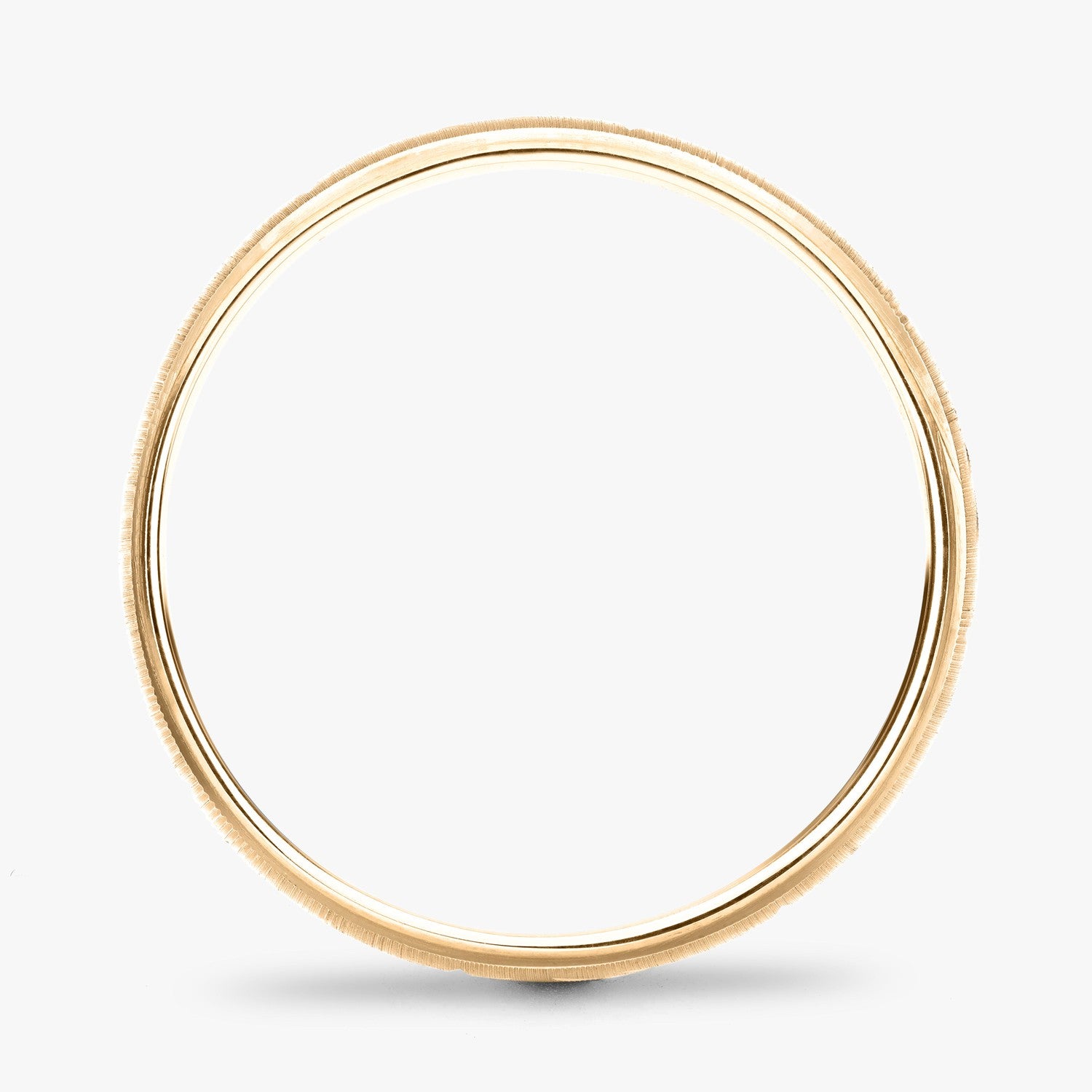Argolla Ciénaga Clásica 6mm en oro amarillo