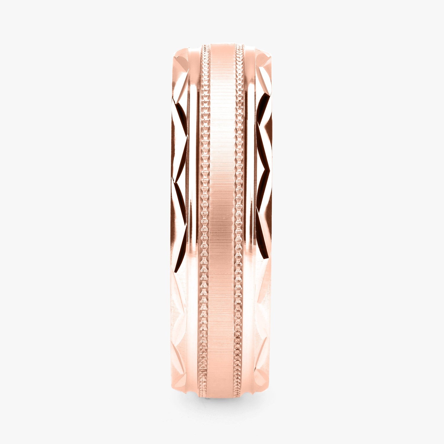 Argolla Pampa Clásica 6mm en oro rosado