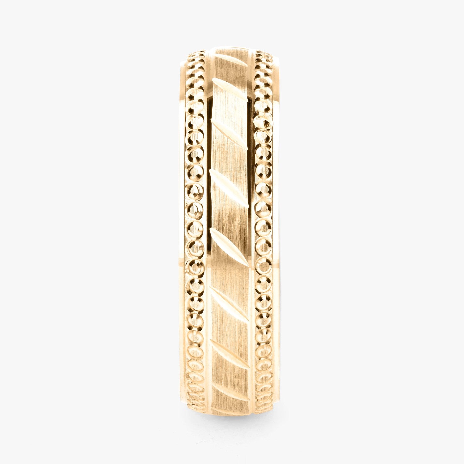 Argolla Mesa Clásica 6mm en oro amarillo