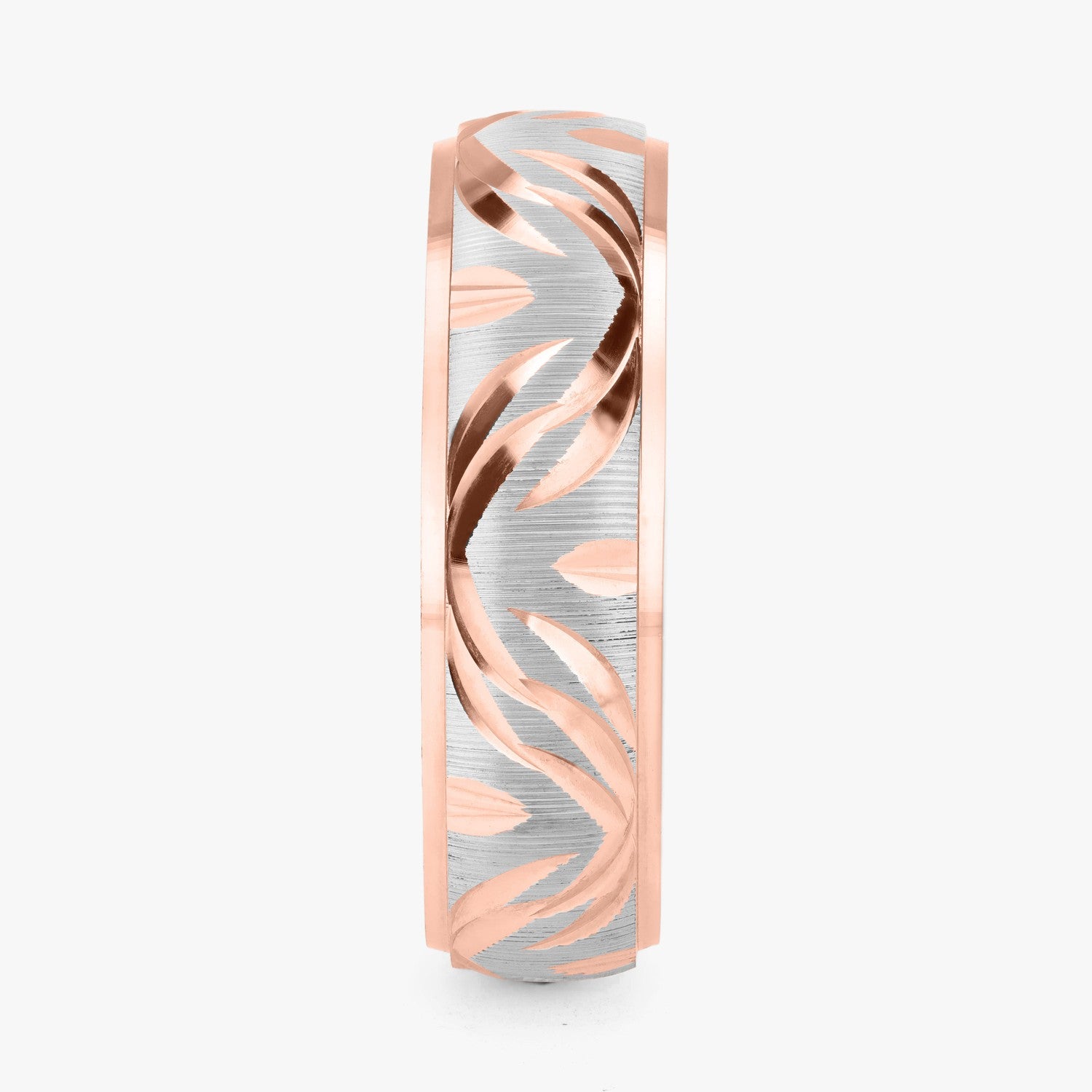 Argolla Sotol Clásica 6mm en oro rosado