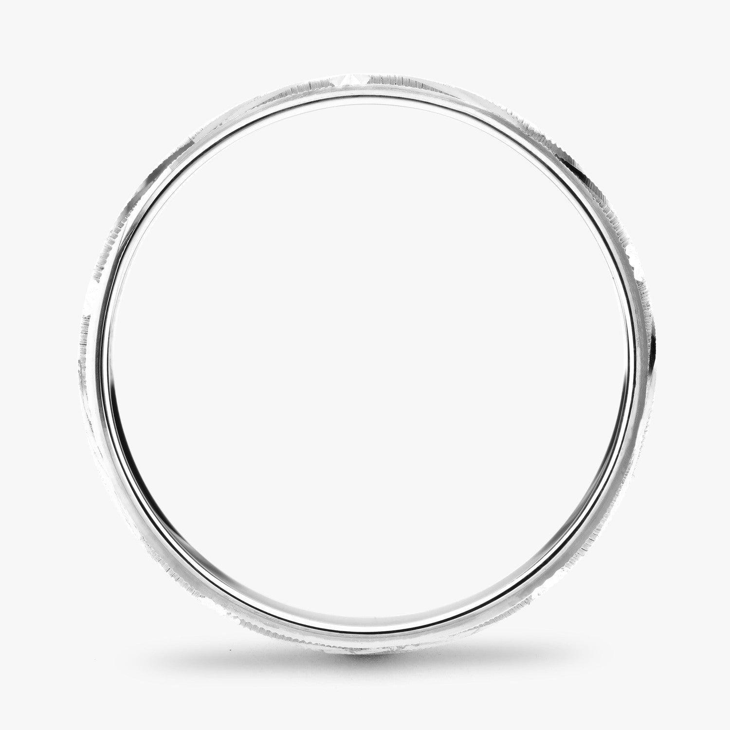 Argolla Sotol Clásica 6mm en oro blanco