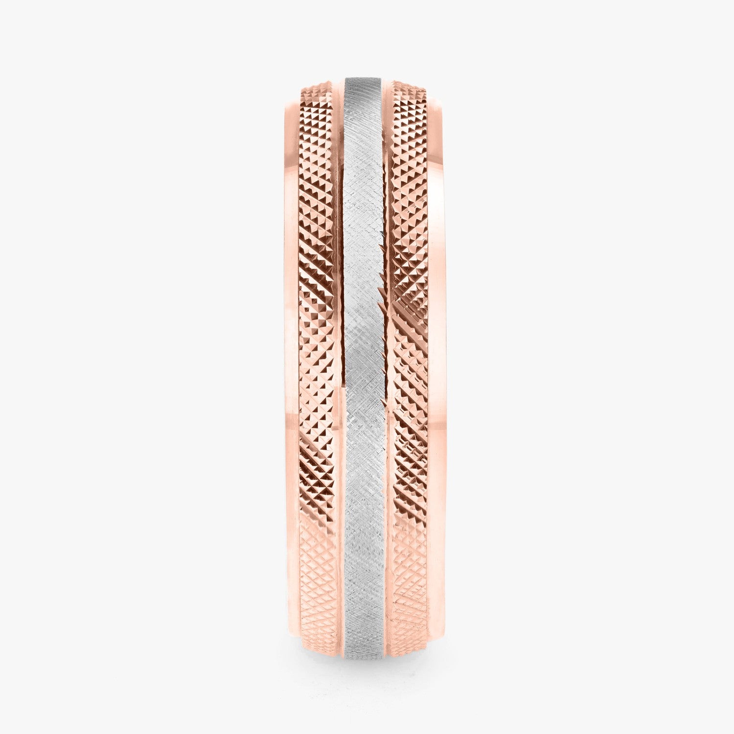 Argolla Agave Clásica 6mm en oro rosado