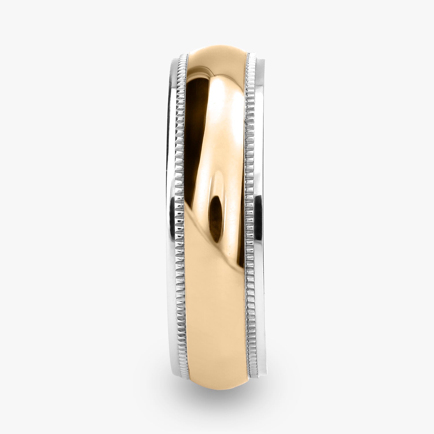 Argolla Laguna Confort Rellena 6mm en oro amarillo
