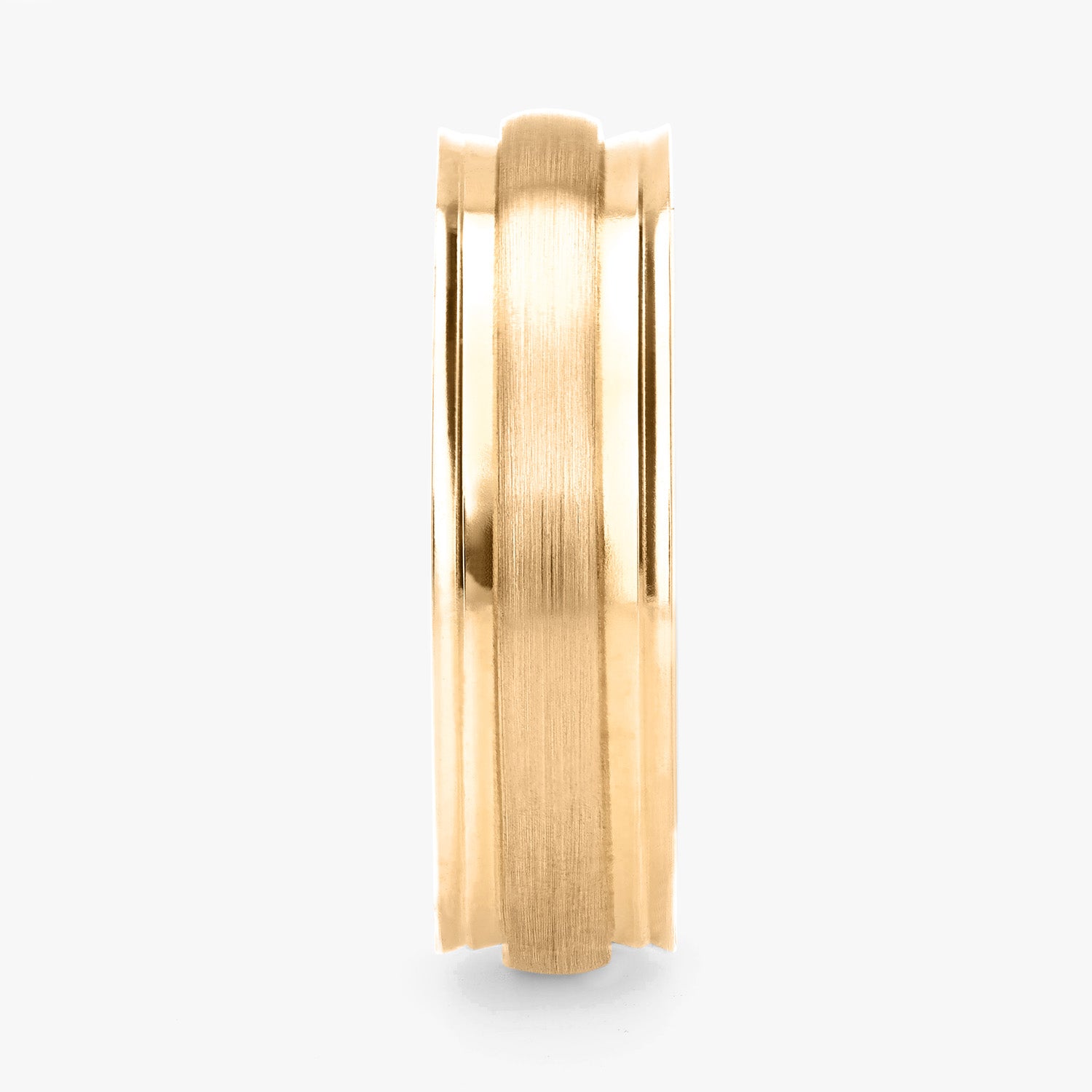 Argolla Nébula Confort Rellena 6mm en oro amarillo