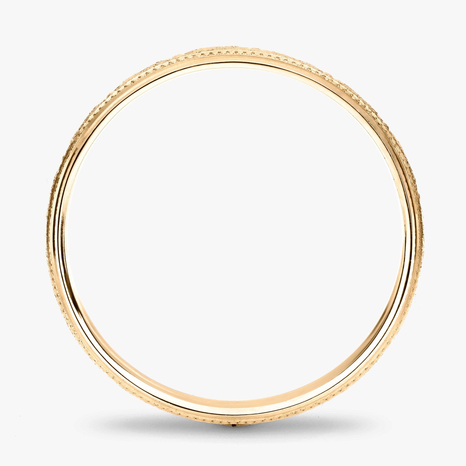 Argolla Águila Clásica 6mm en oro amarillo