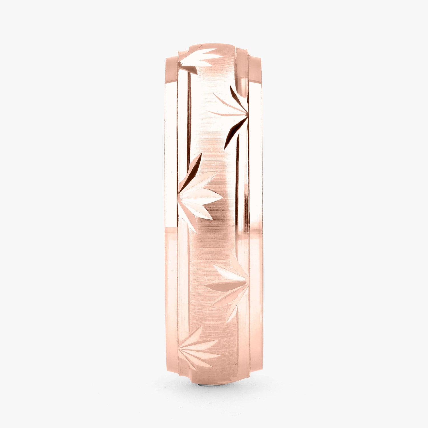 Argolla Coyote Clásica 6mm en oro rosado