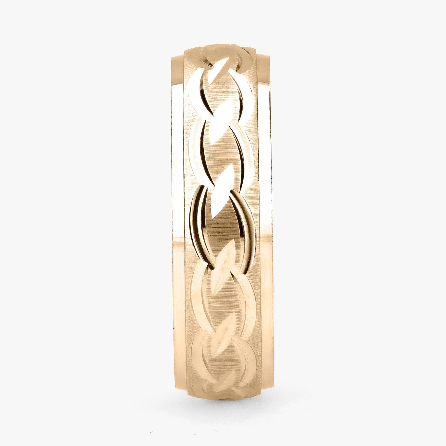 Argolla Venado Clásica 6mm en oro amarillo