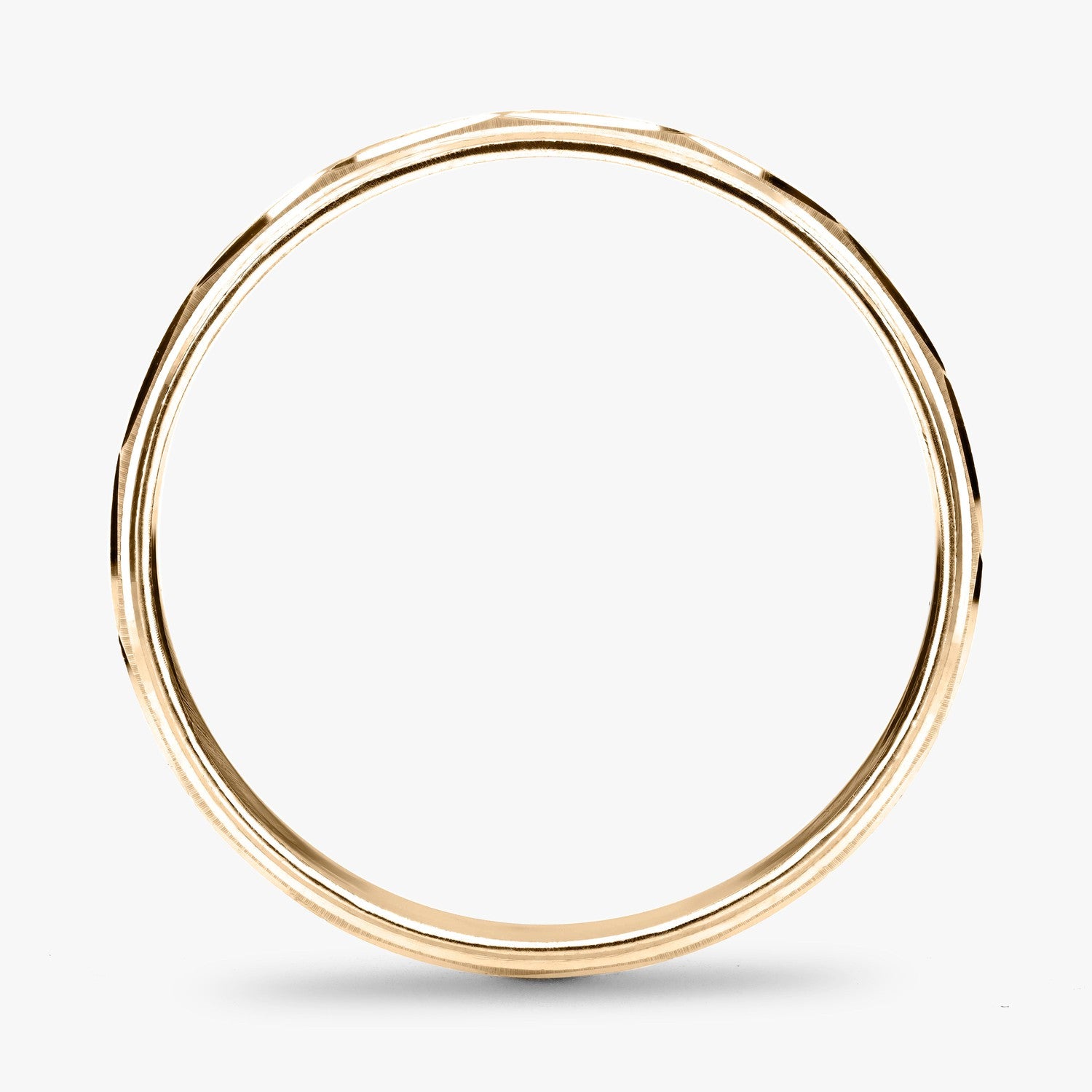 Argolla Venado Clásica 6mm en oro amarillo