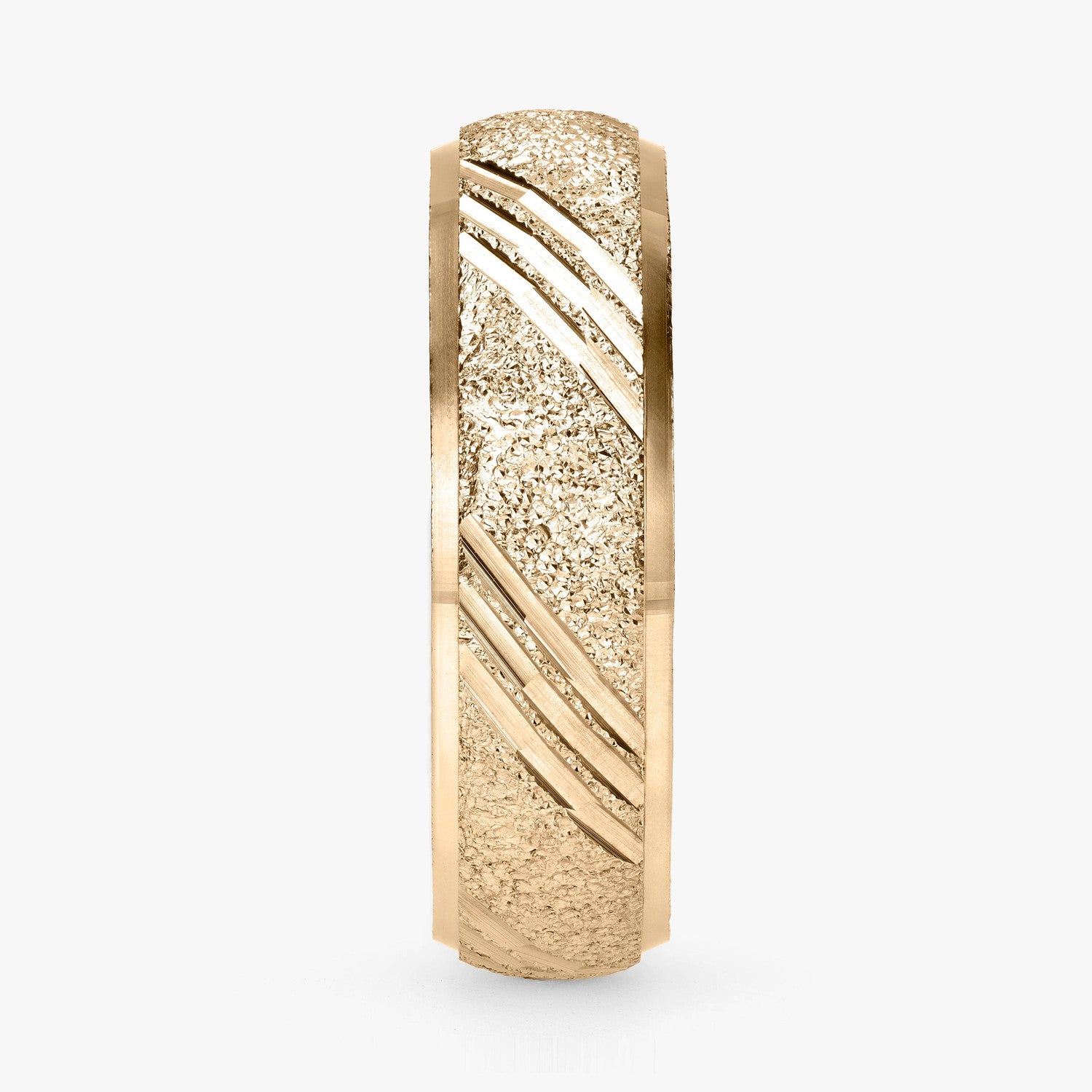 Argolla Ardilla Clásica 6mm en oro amarillo