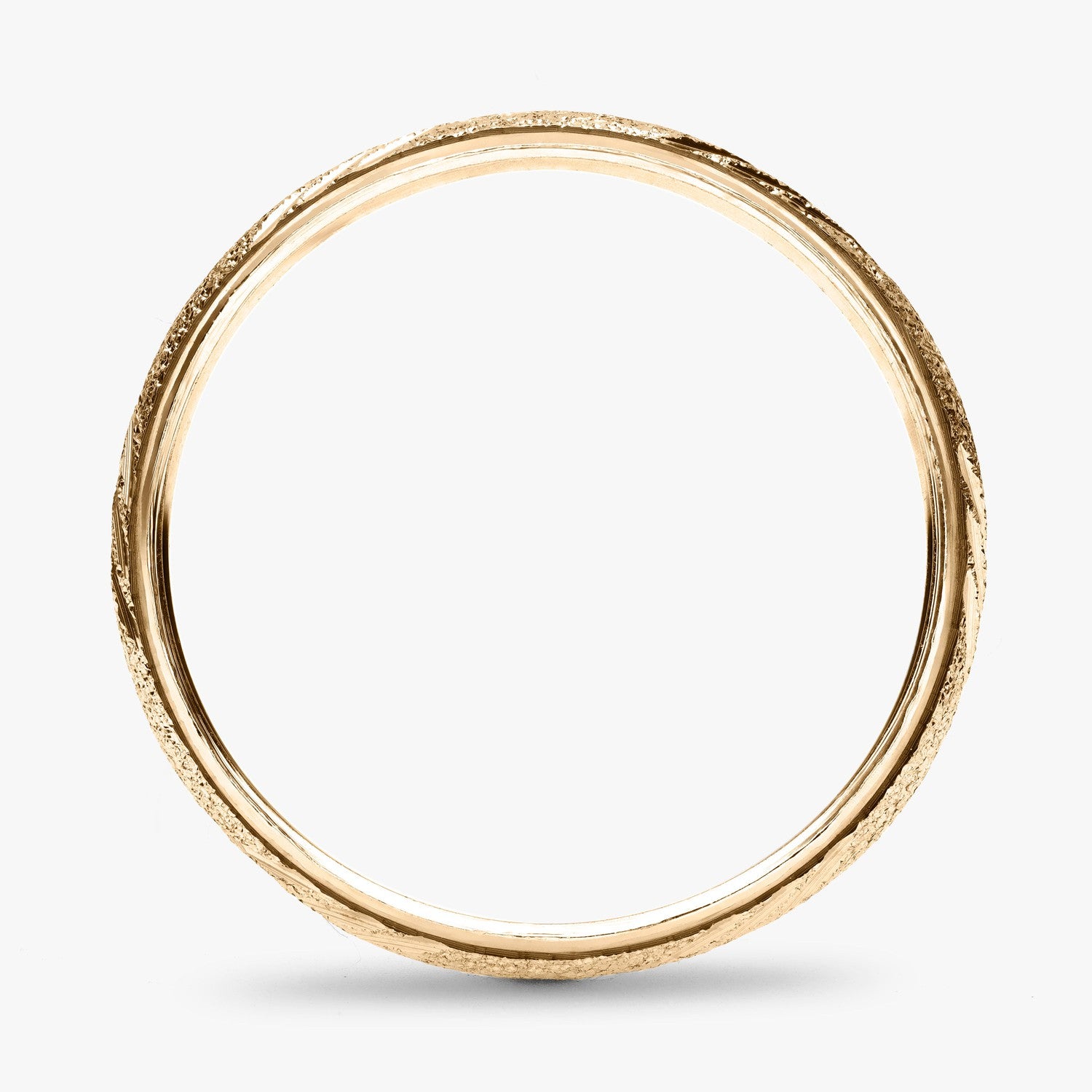 Argolla Ardilla Clásica 6mm en oro amarillo