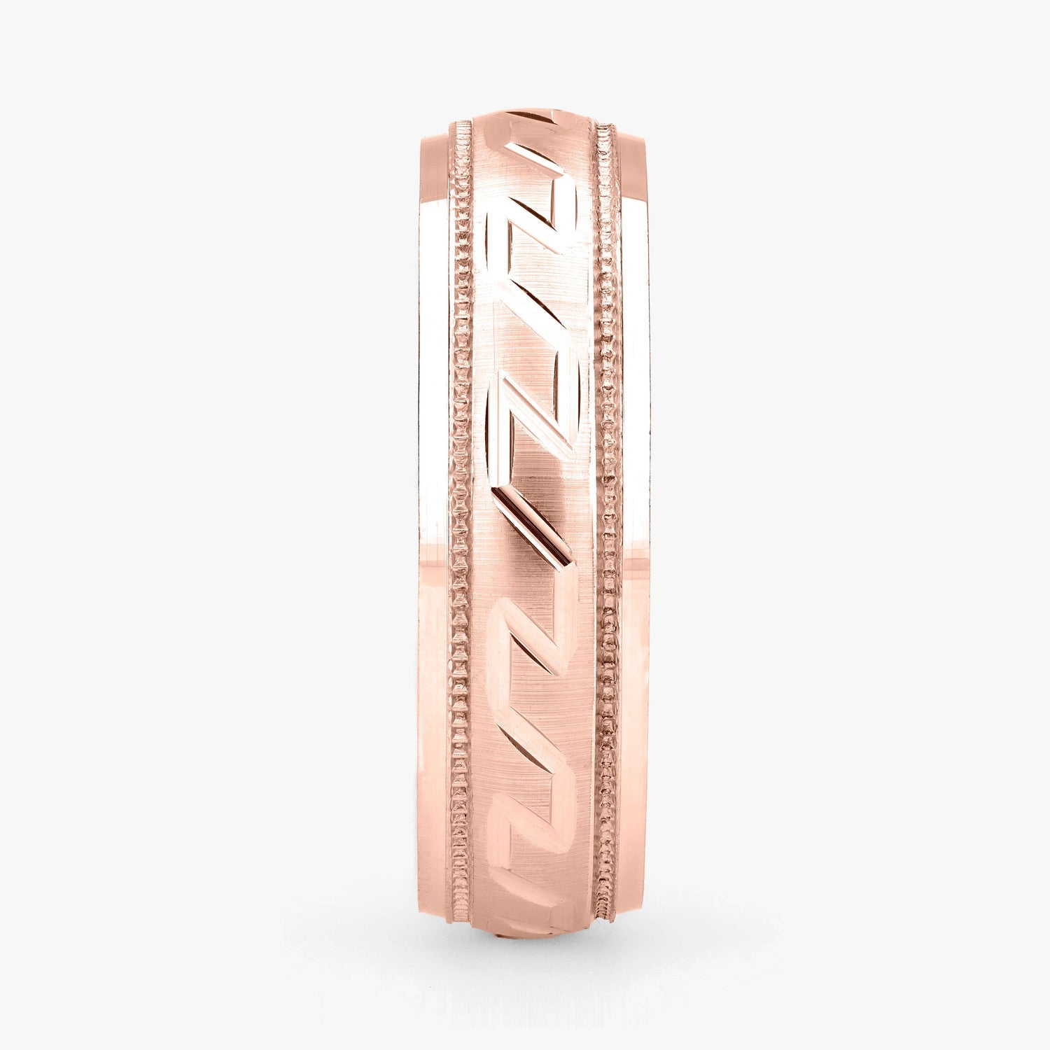 Argolla Antílope Clásica 6mm en oro rosado