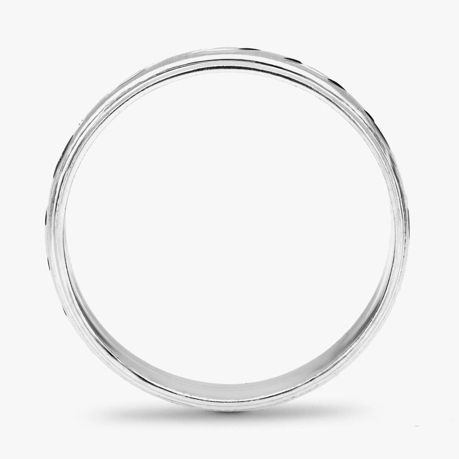 Argolla Antílope Clásica 6mm en oro blanco