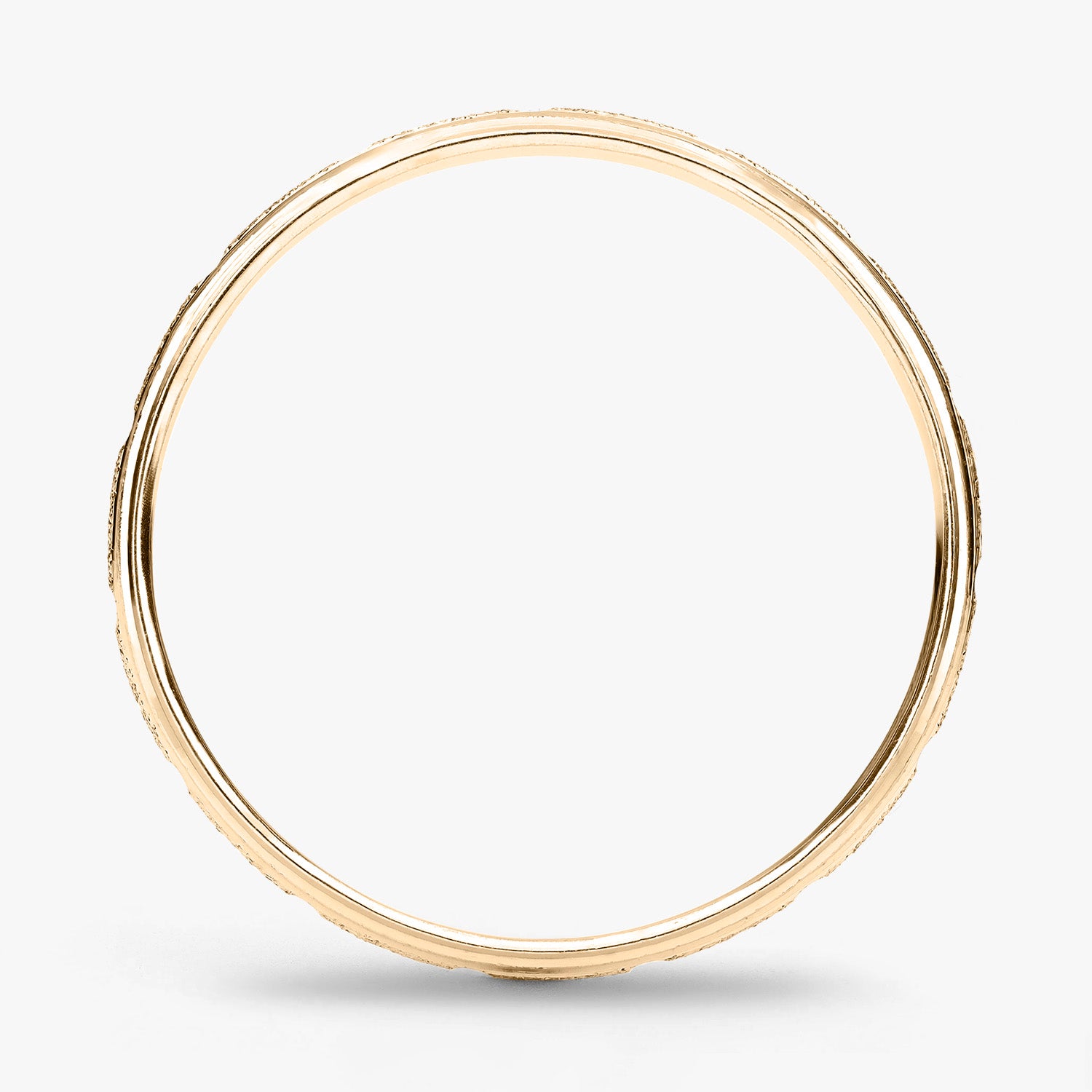 Argolla Tallo Clásica 4mm en oro amarillo