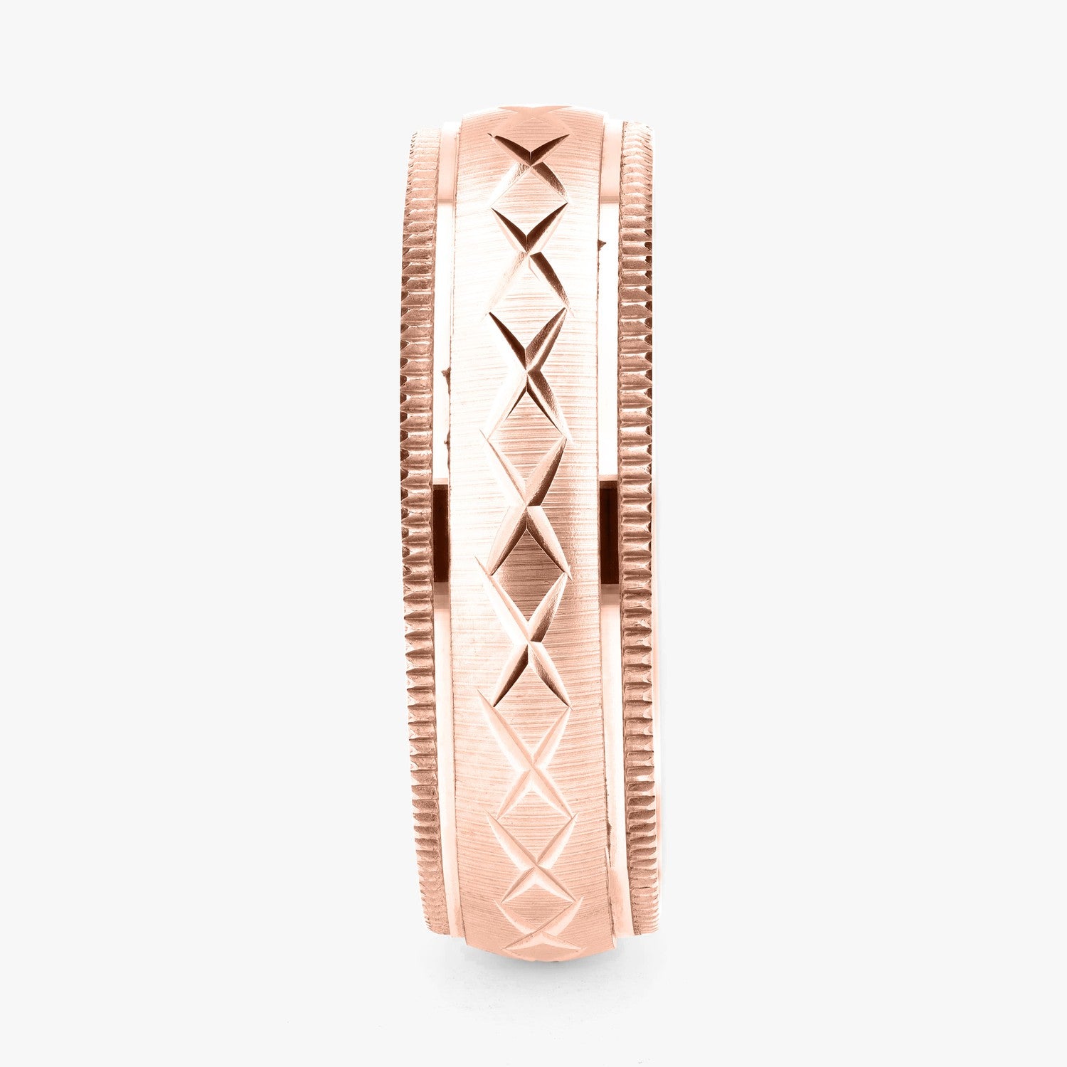 Argolla Liana Clásica 6mm en oro rosado