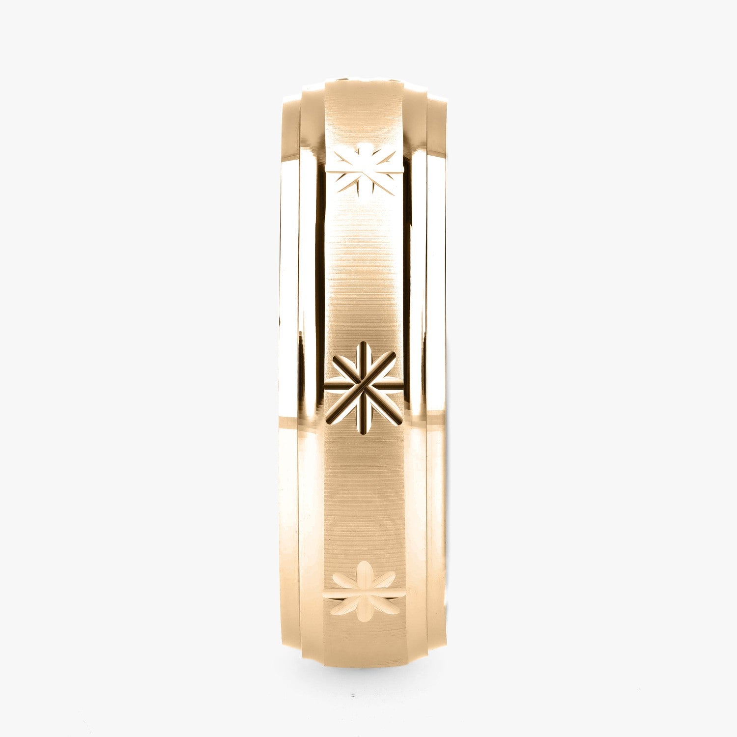 Argolla Oasis Clásica 6mm en oro amarillo