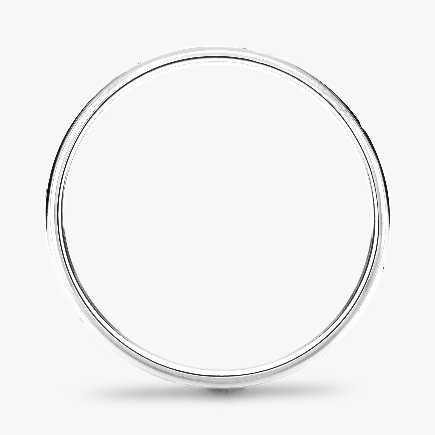 Argolla Oasis Clásica 6mm en oro blanco