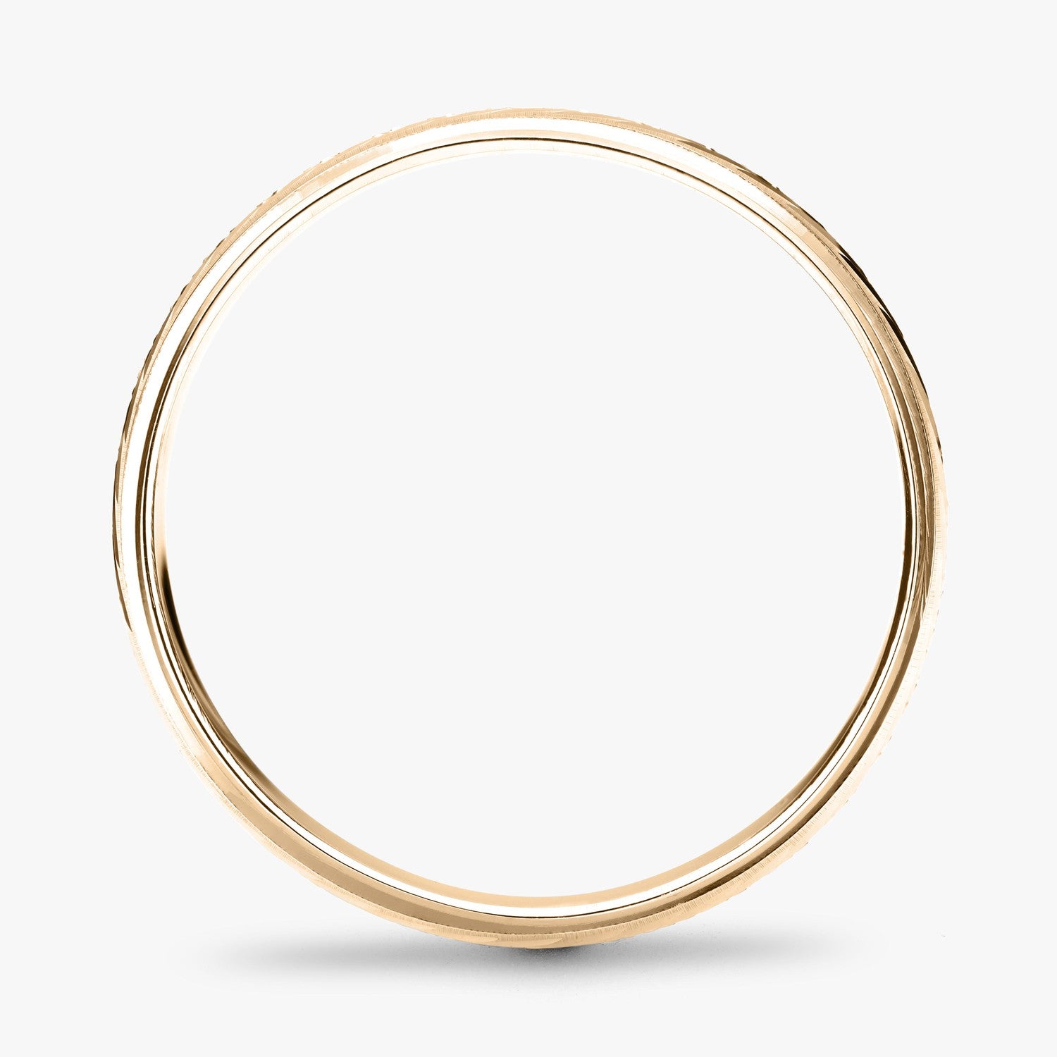Argolla Caleta Clásica 6mm en oro amarillo