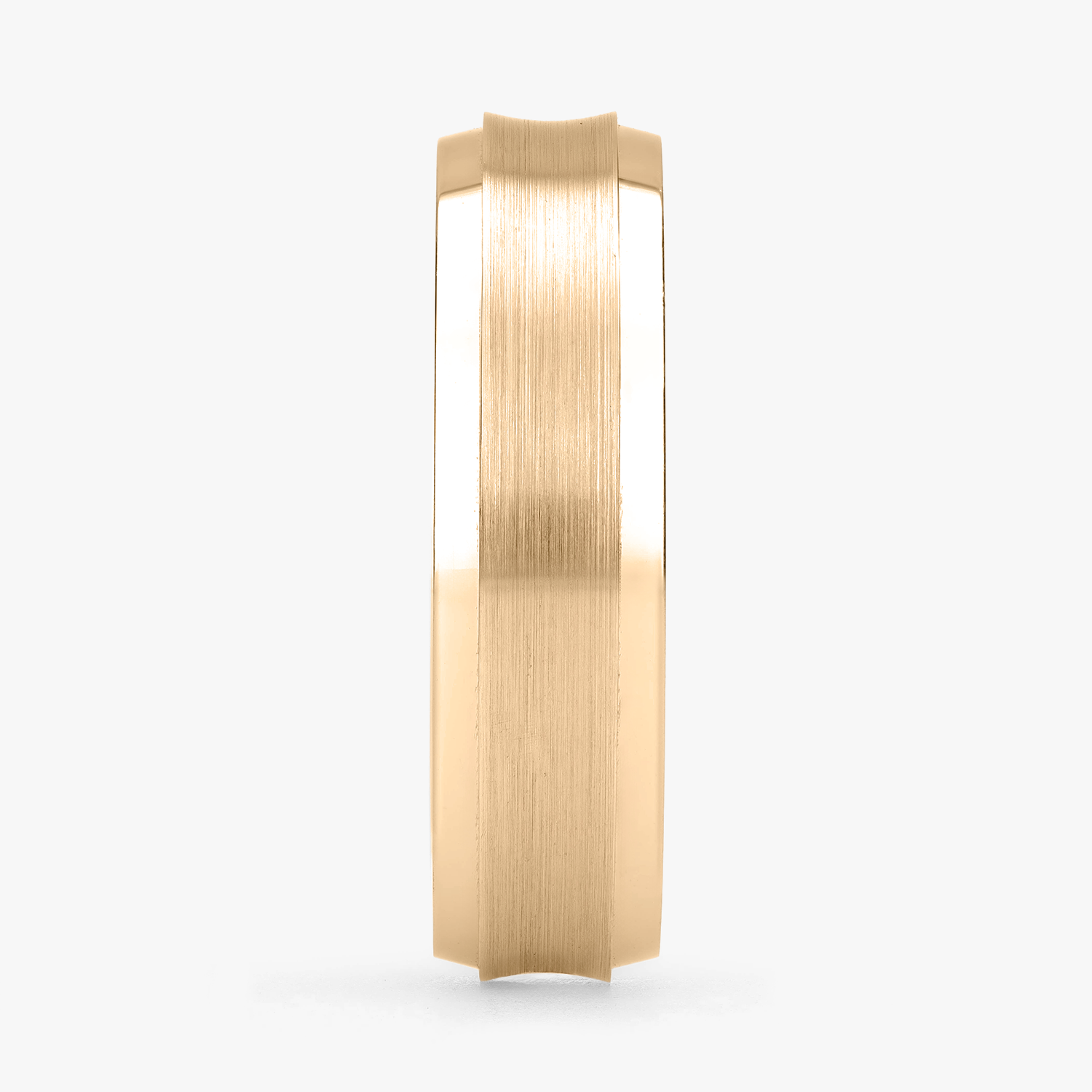 Argolla Pino Confort Rellena 6mm Lisa en oro amarillo