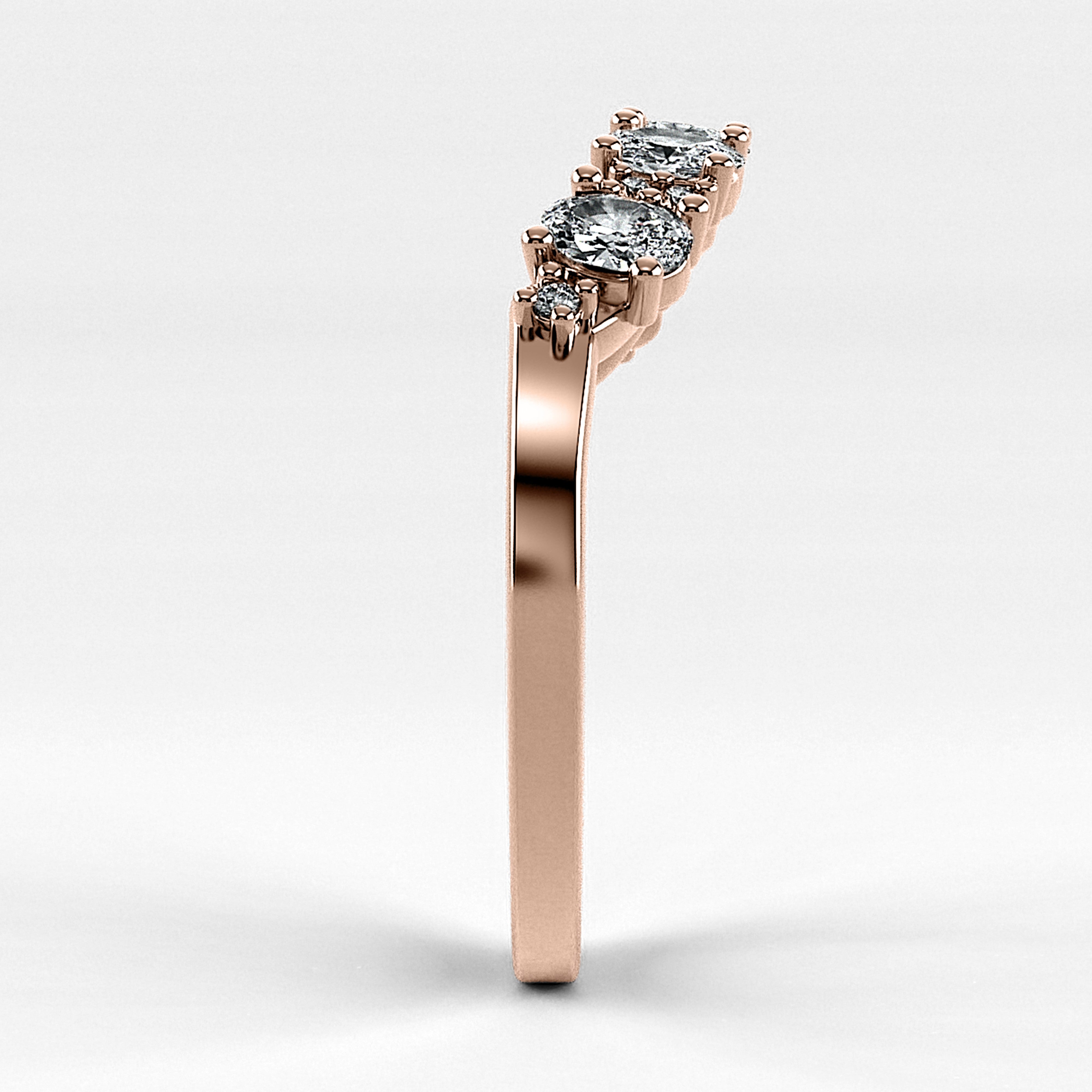 Churumbela Aurora (CH1003) en oro rosa