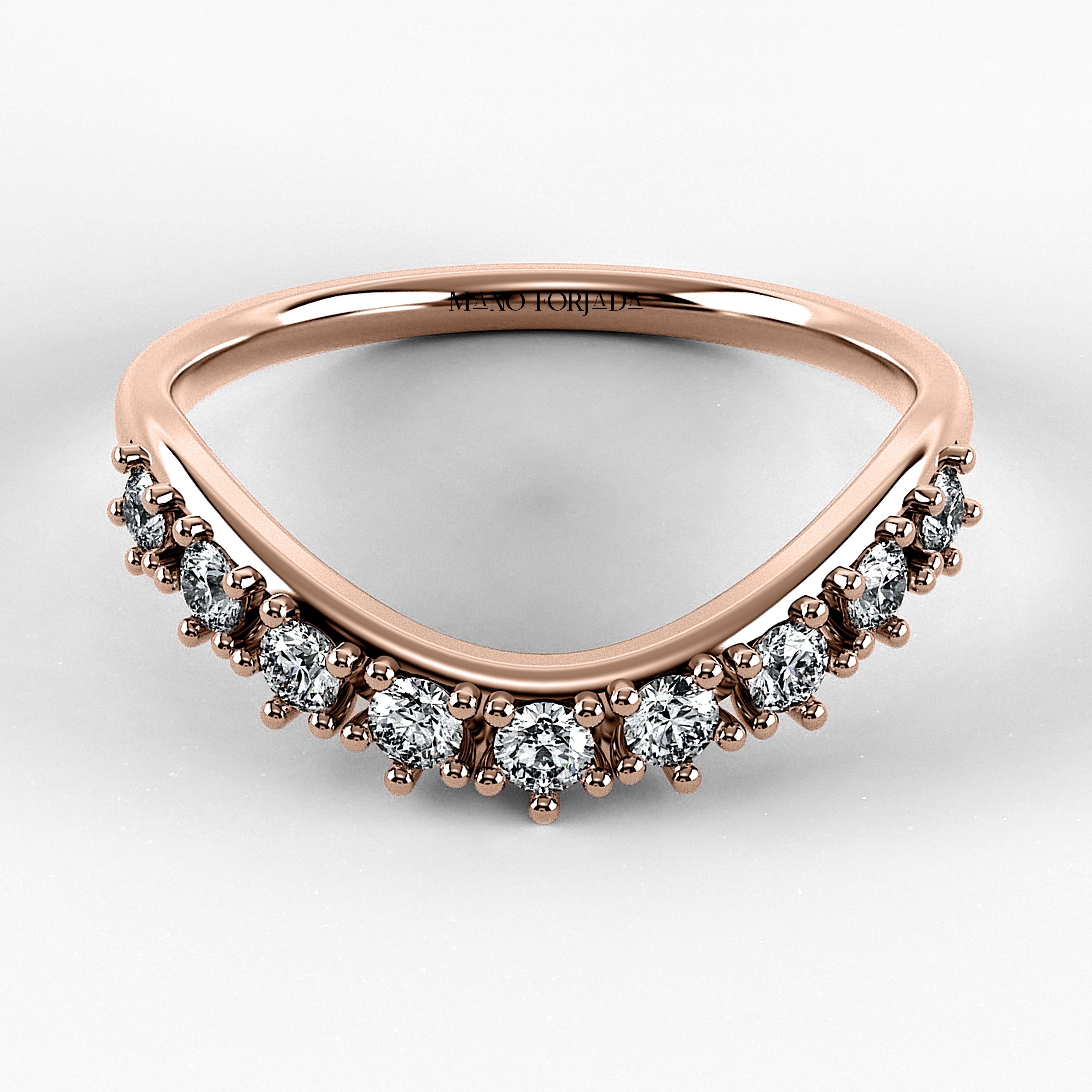 Churumbela Luna (CH1005) en oro rosa