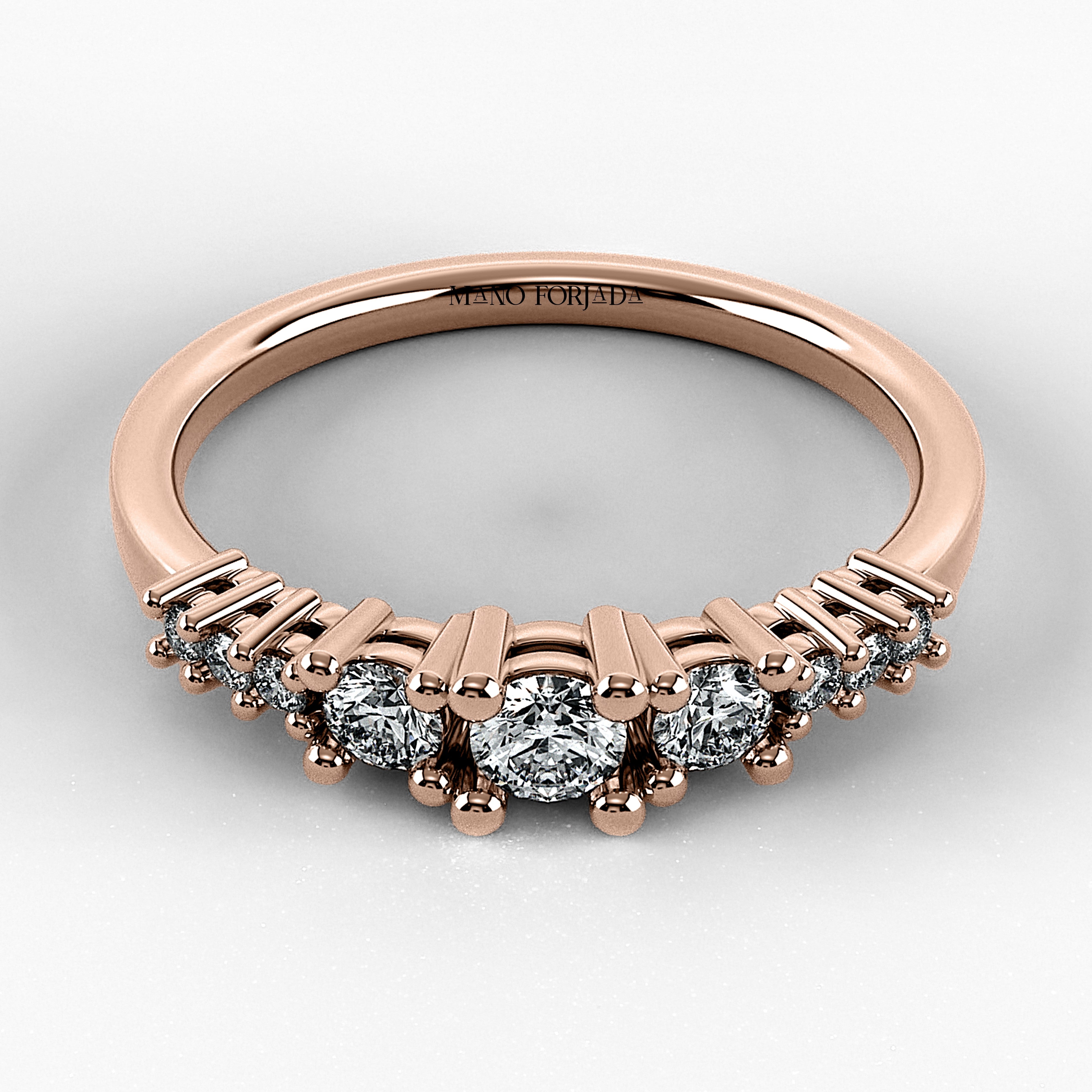 Churumbela Crescendo (CH1008) en oro rosa
