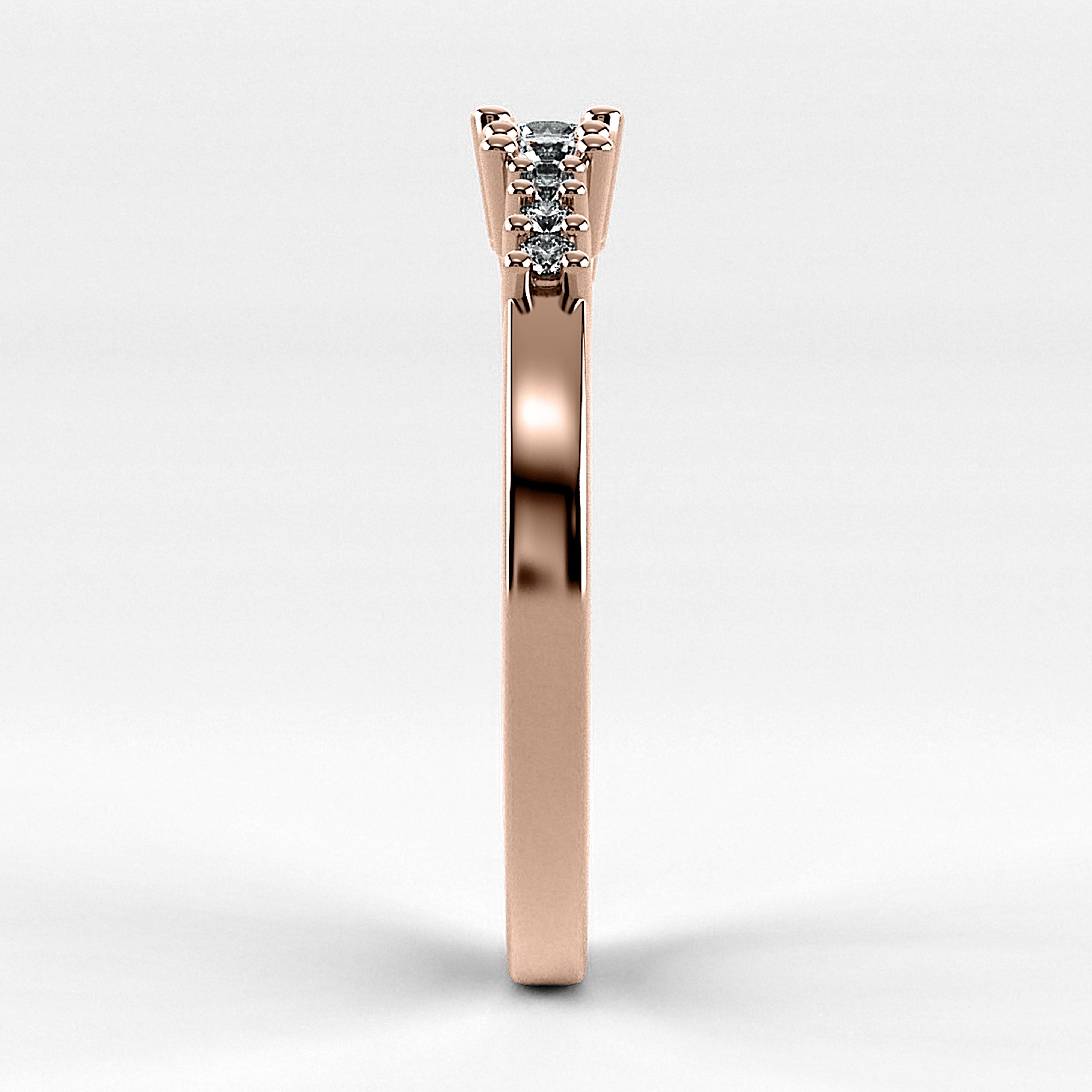 Churumbela Crescendo (CH1008) en oro rosa
