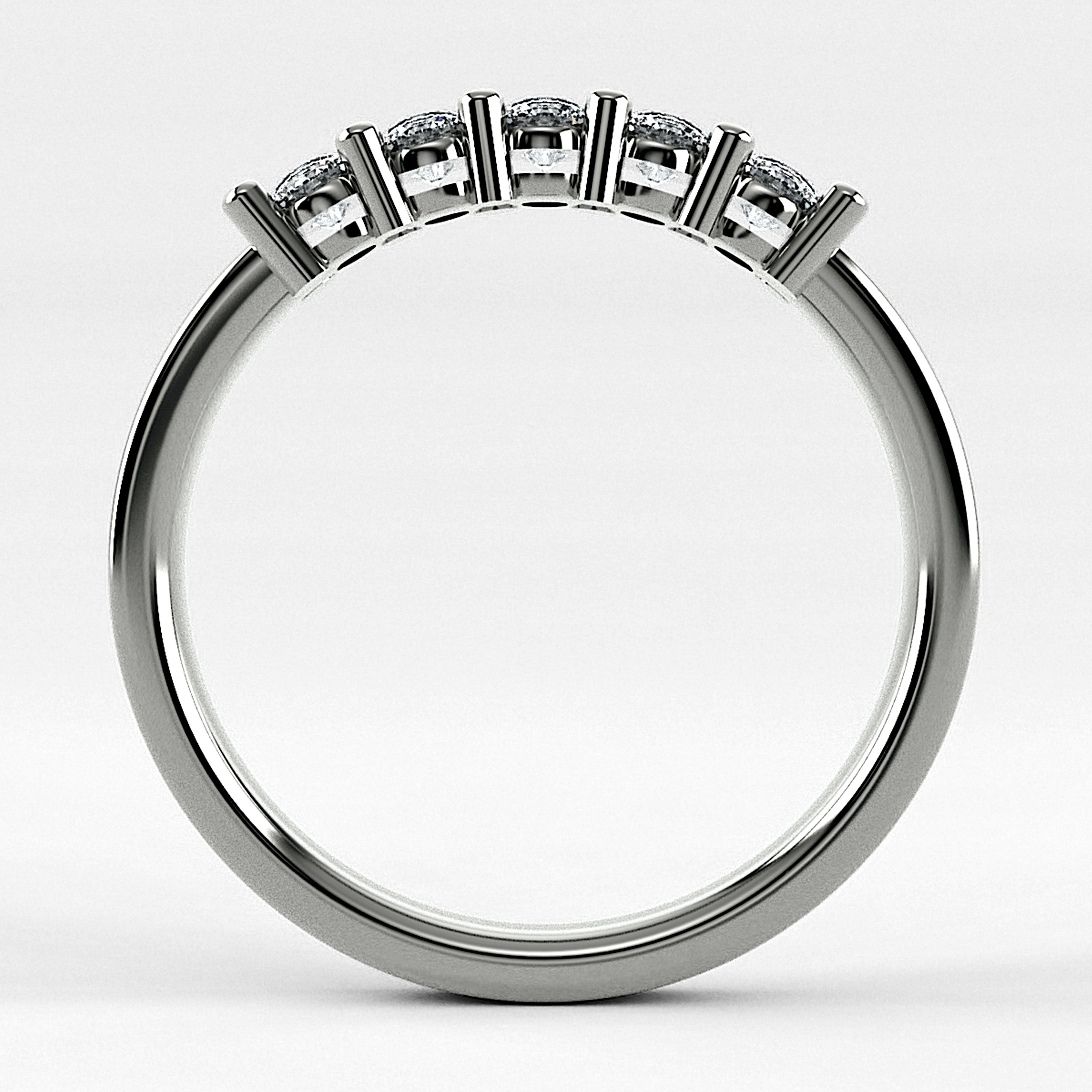Churumbela Quinteto (CH1015) en oro blanco