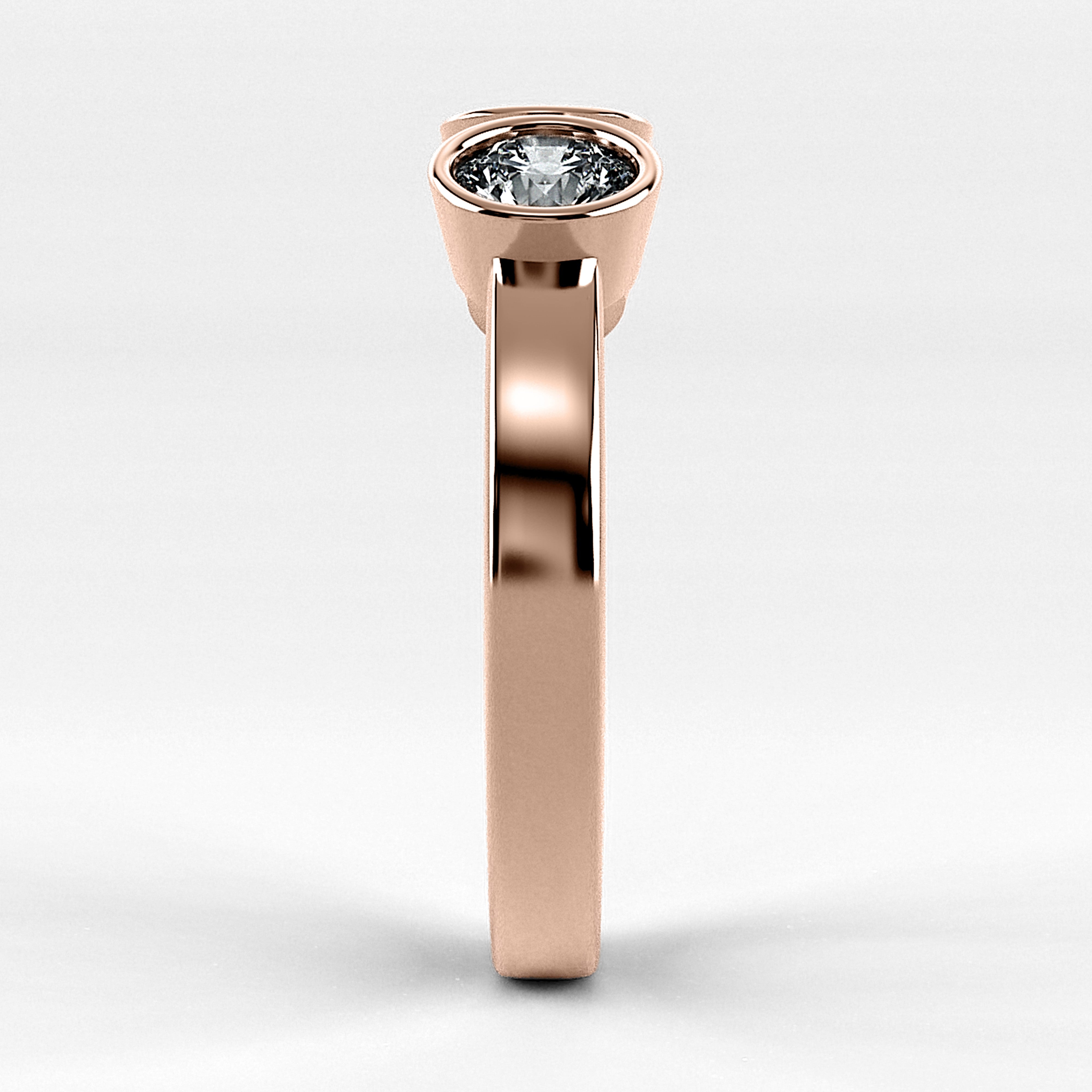 Churumbela Trilogía (CH1018) en oro rosa