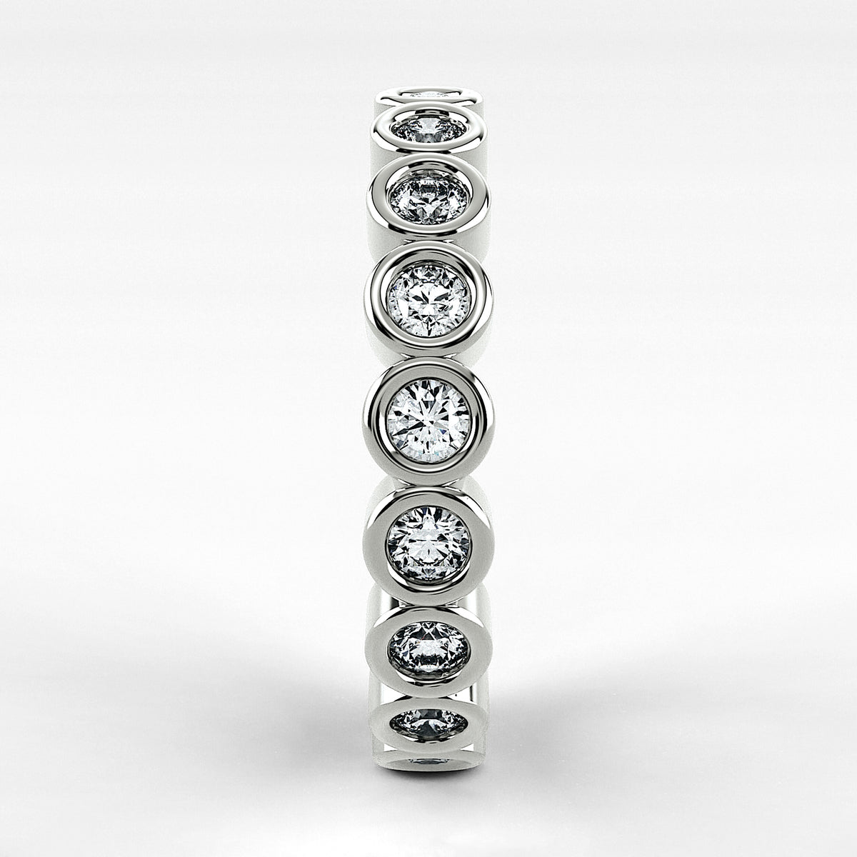 Churumbela Burbujas (CH1029) en oro blanco