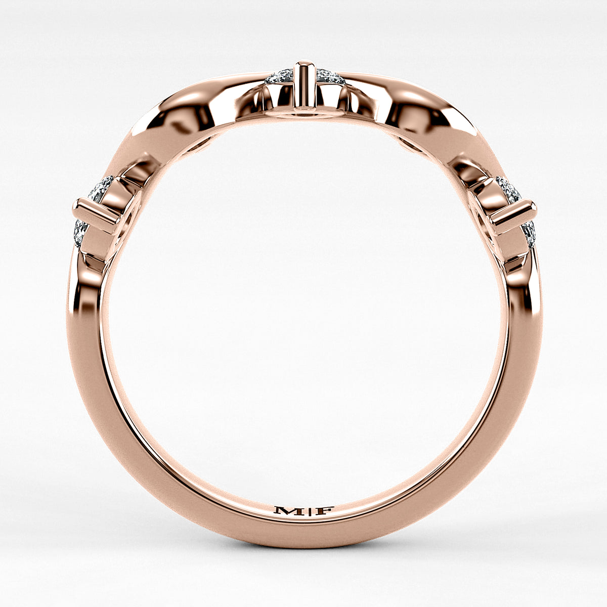 Churumbela Oleaje (CH1036) en oro rosa