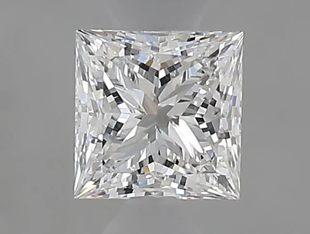 0.52ct Princess Natural Diamond (Colour E, Clarity VVS1, GIA Certified)