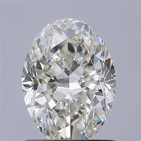 1.00ct Oval Natural Diamond (Colour H, Clarity VVS2, GIA Certified)