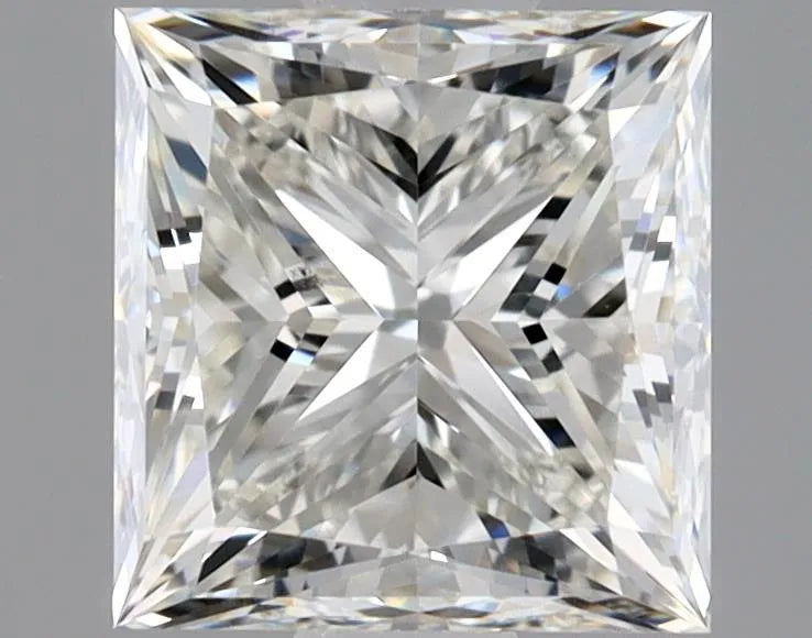 1.00ct Princess Natural Diamond (Colour H, Clarity VS2, GIA Certified)