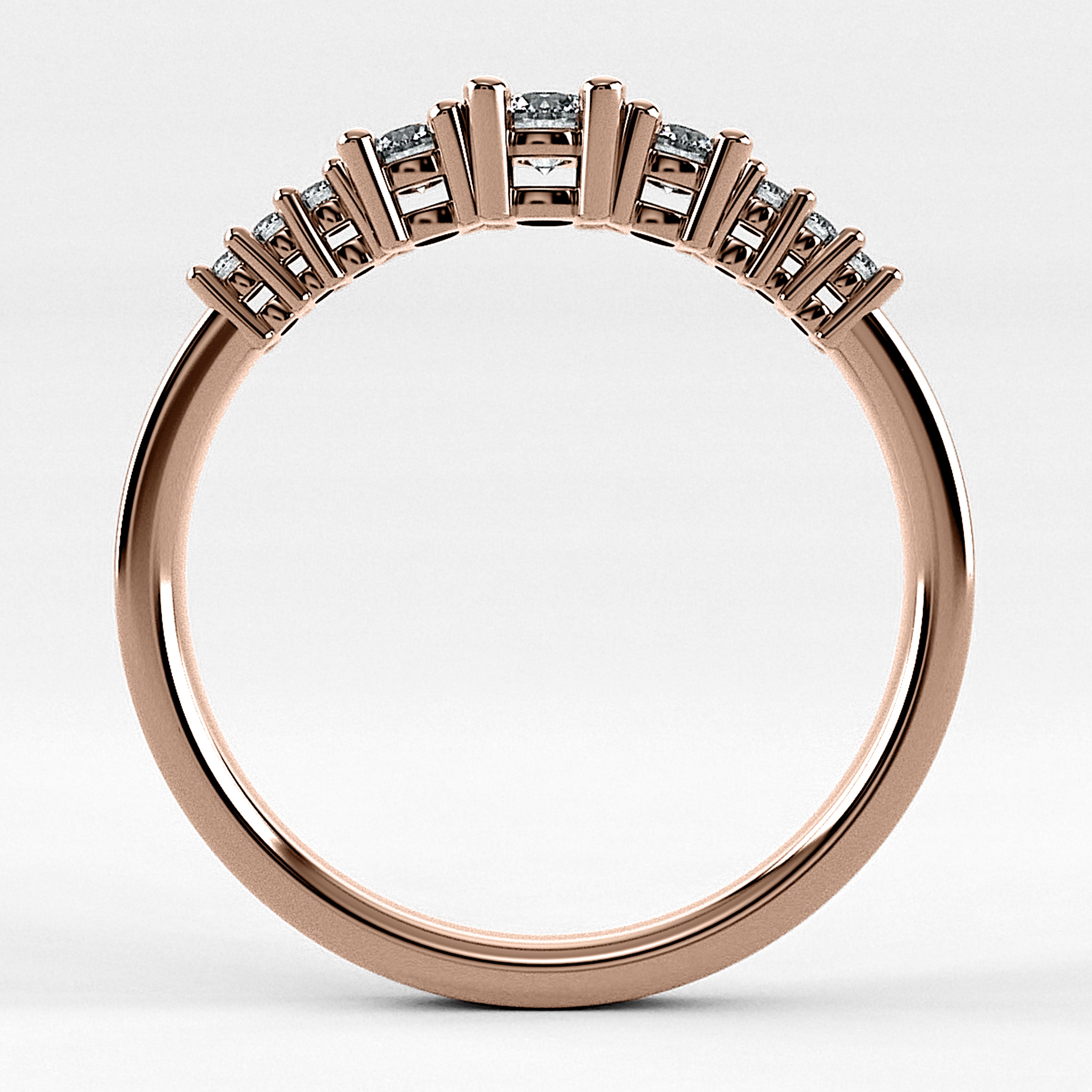 Churumbela Crescendo (CH1008) en oro rosa