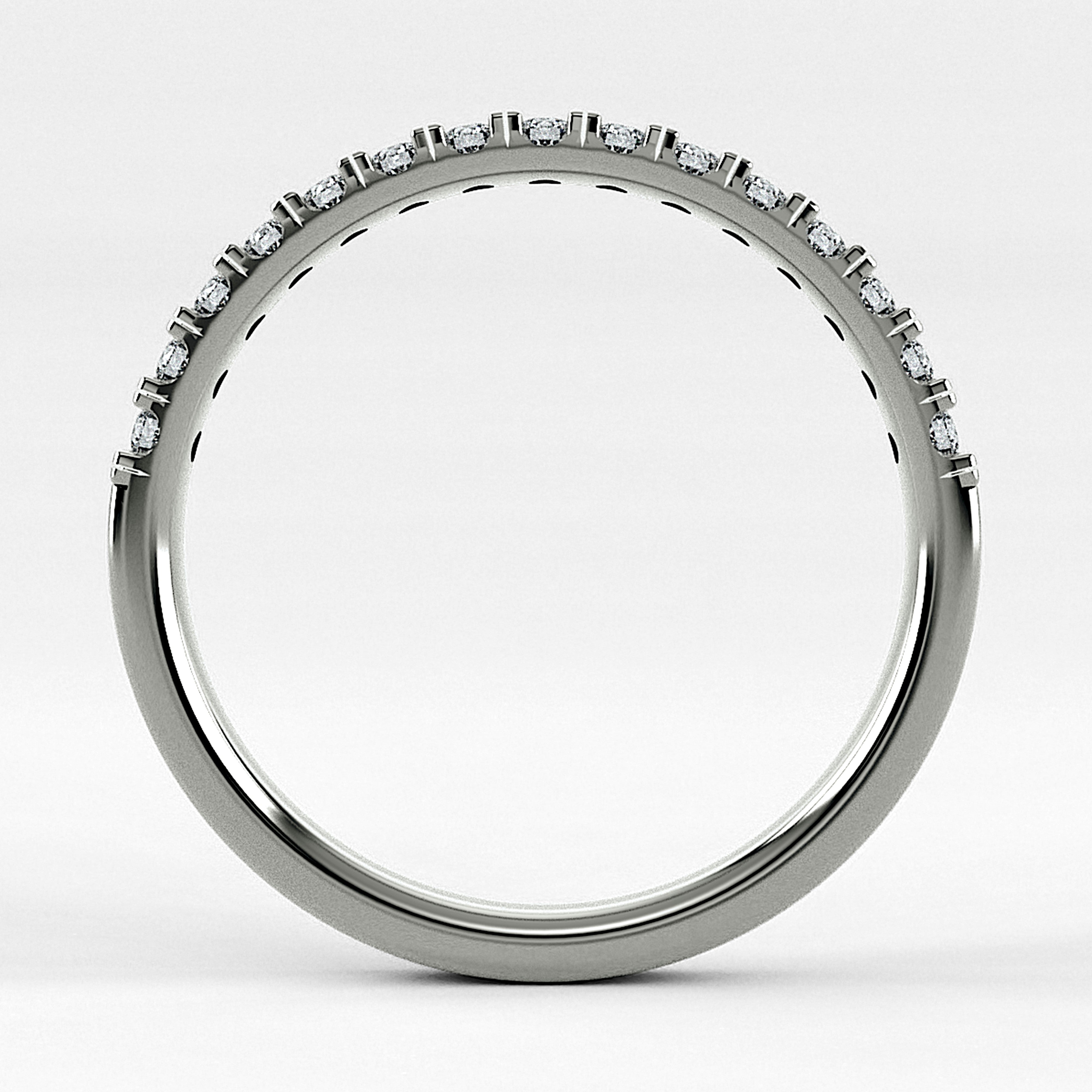 Churumbela Clásica (CH1012) en oro blanco