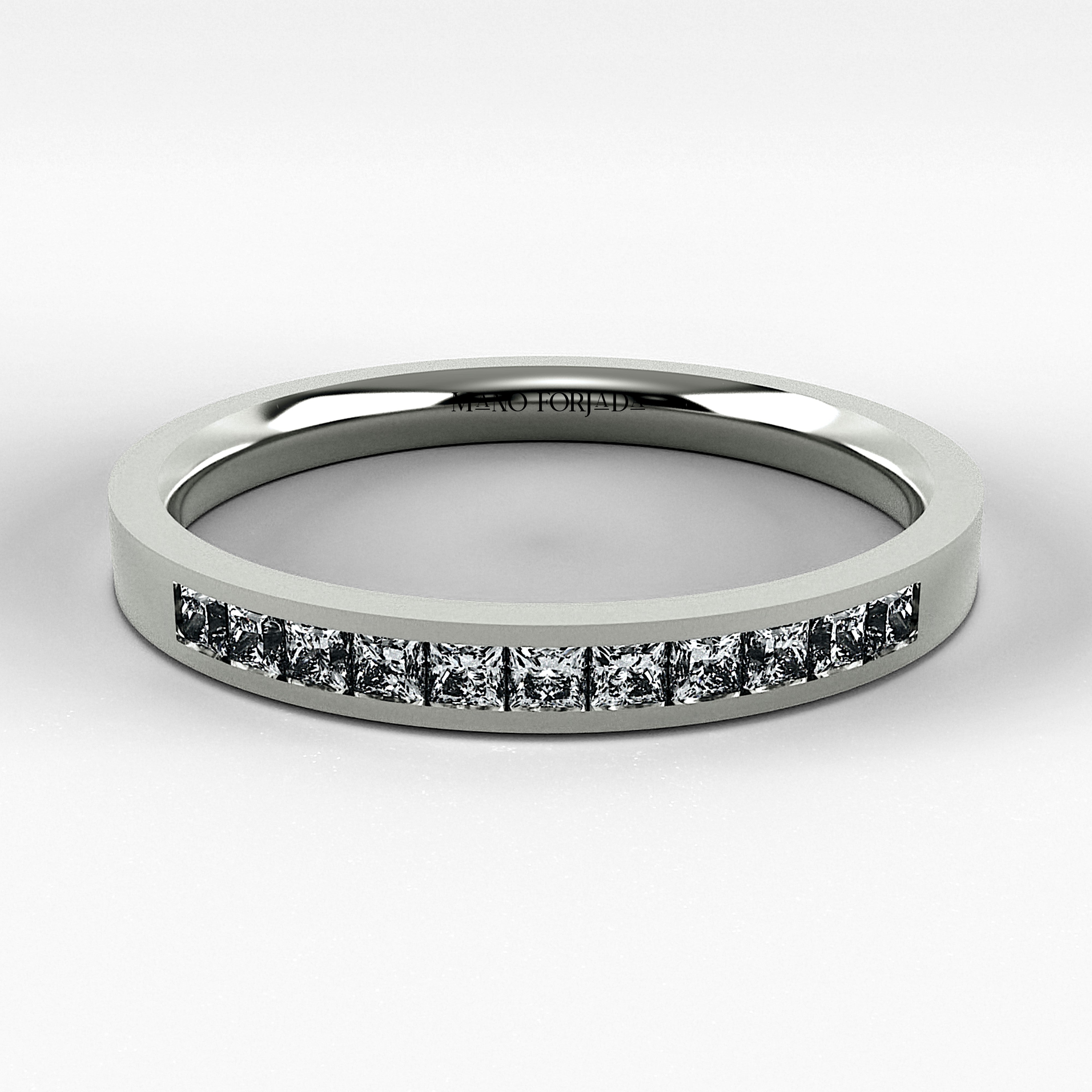 Churumbela Riel (CH1013) en oro blanco