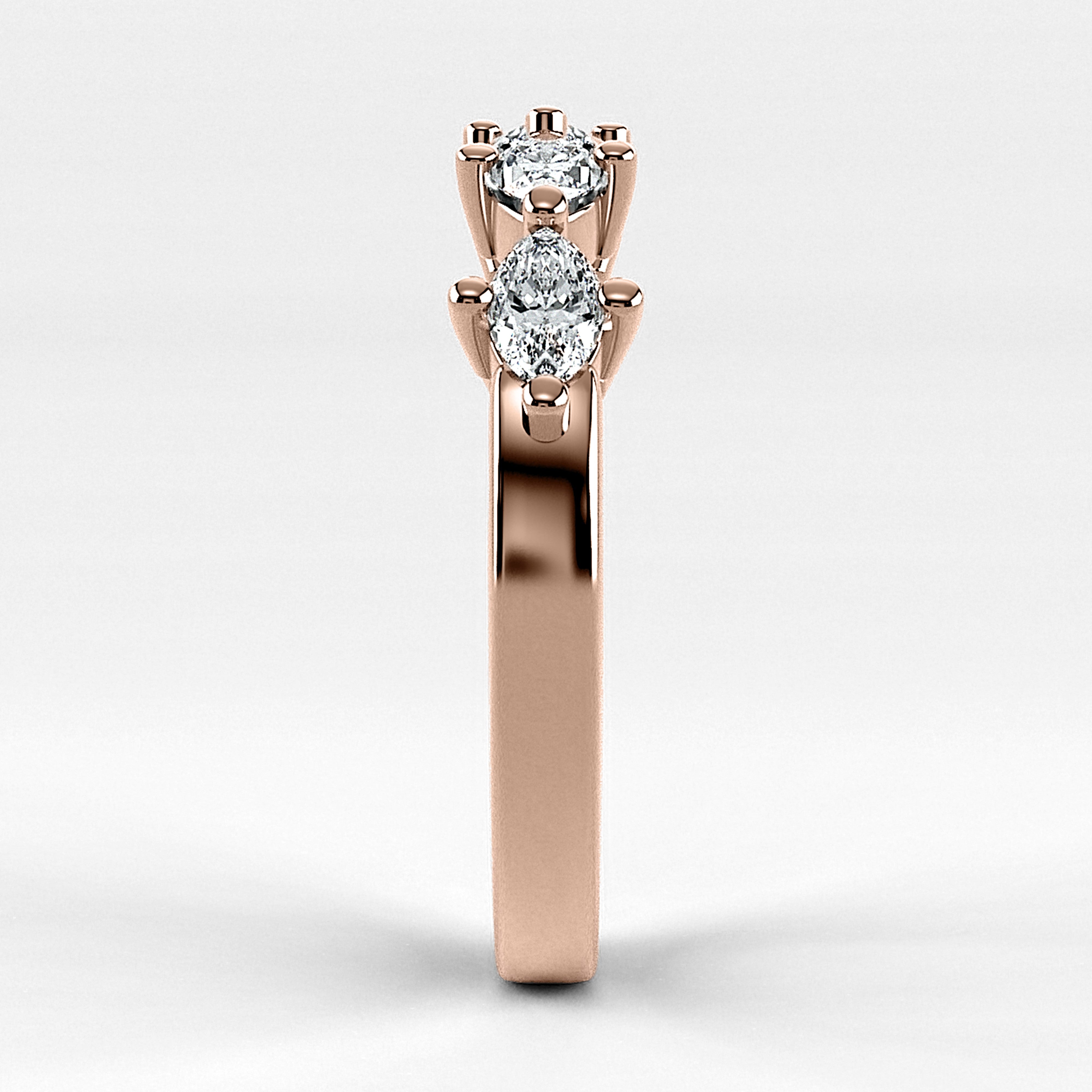 Churumbela Laurel (CH1020) en oro rosa