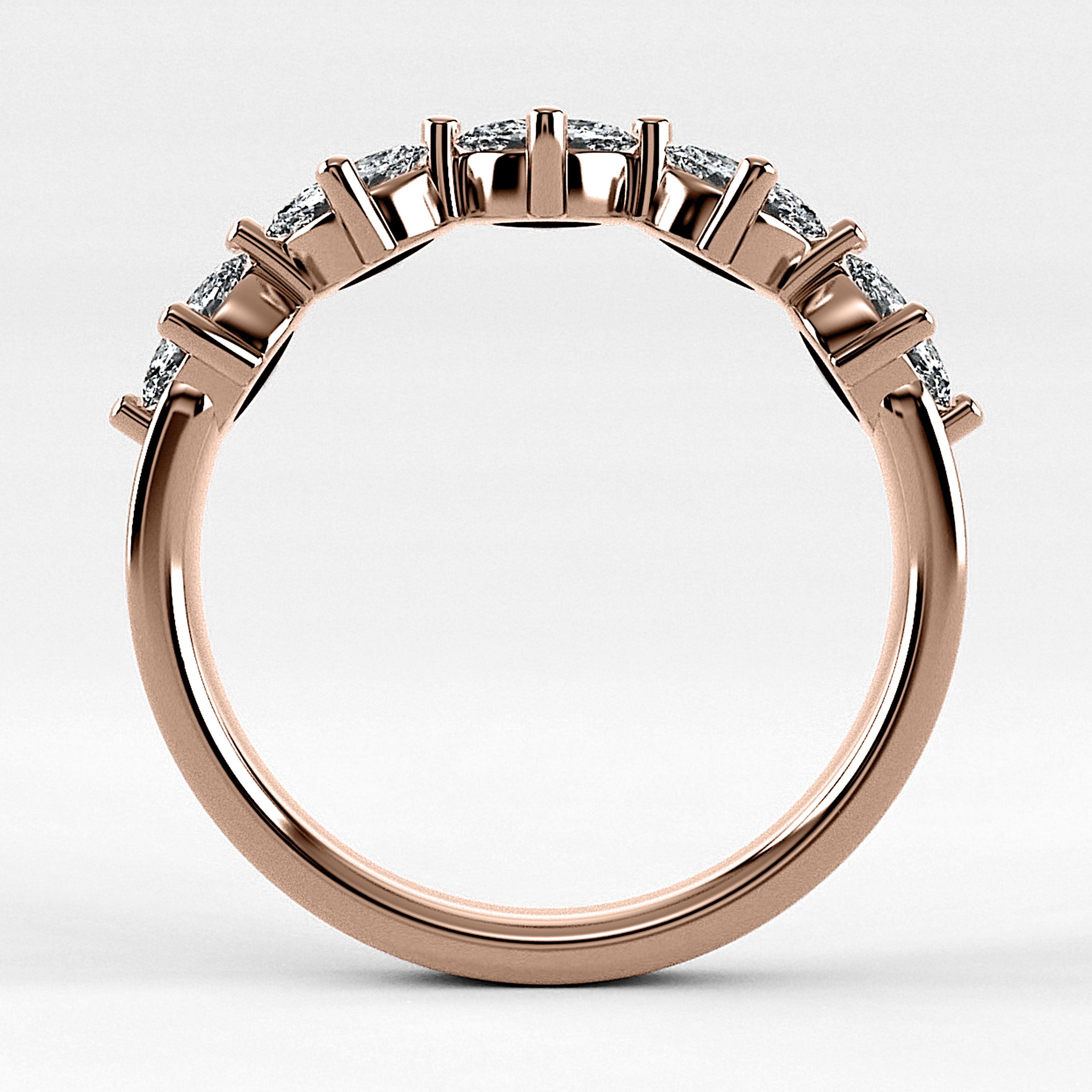 Churumbela Laurel (CH1020) en oro rosa