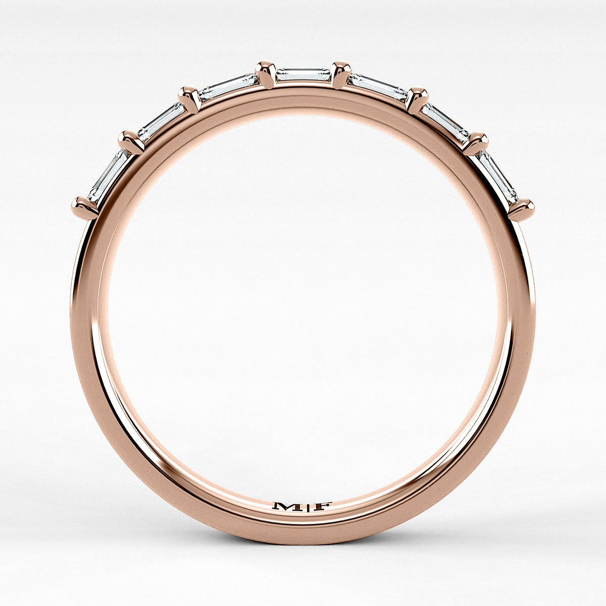Churumbela Baguette (CH1031) en oro rosa