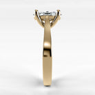 Anillo de Compromiso Origen - Marquesa en oro amarillo - vista 2
