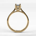 Anillo de Compromiso Origen - Marquesa en oro amarillo - vista 3