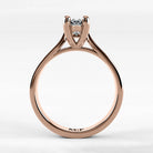 Anillo de Compromiso Origen - Marquesa en oro rosa - vista 3
