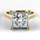 Anillo de Compromiso Origen - Princess en oro amarillo - vista 1