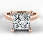 Anillo de Compromiso Origen - Princess en oro rosa - vista 1