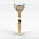 Anillo de Compromiso Origen - Princess en oro amarillo - vista 2